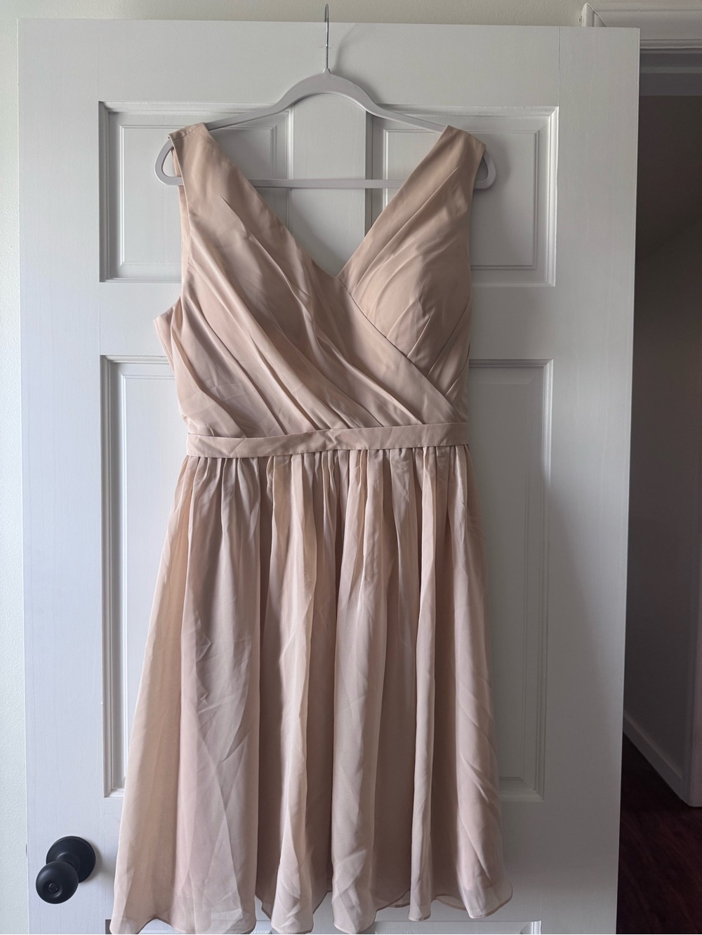 Sleeveless V-Neck Women's Dress